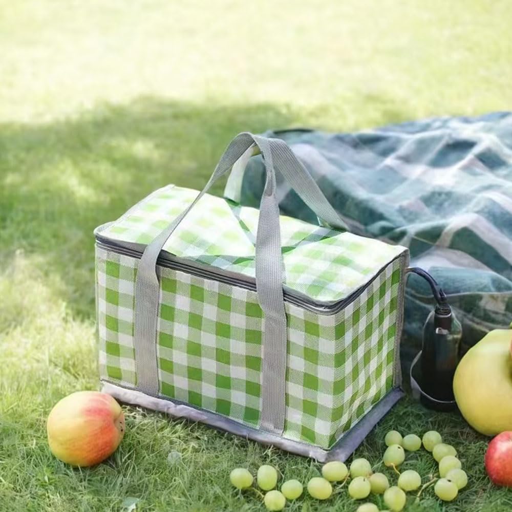 Amazon.com: Insulated Picnic Bag Cooler Reusable, Beach Bag Cooler